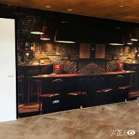 Wand keuken 8 meter